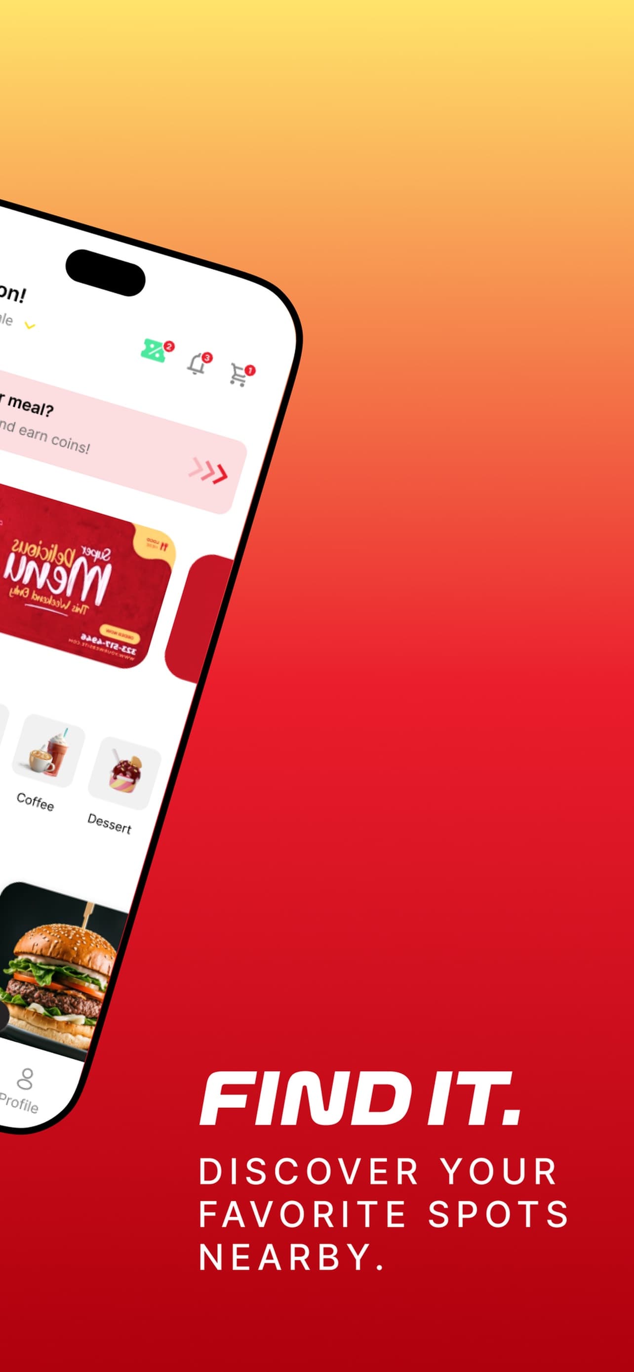 Jeye customer app: find it, featured shops