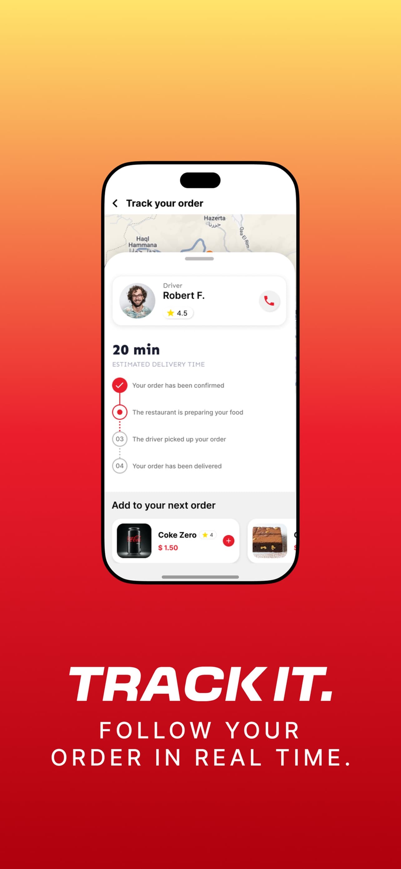 Jeye customer app: track it, live order tracking